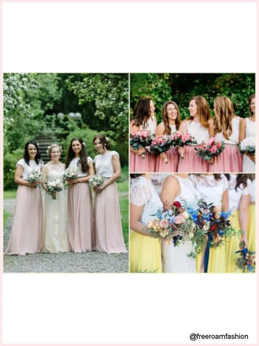Chiffon Maxi Skirt High Waist Floor Length Bridesmaid Cocktail Party